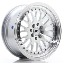 Janta aliaj 16" JR Wheels JR10 16x7 ET30 4x100/108 Silver Machined Face