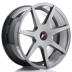 Janta aliaj 18" JR Wheels JR20 18x8,5 ET25-40 BLANK Hyper Black