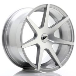 Janta aliaj 18" JR Wheels JR20 18x9,5 ET20-40 BLANK Silver Machined Face