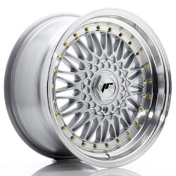 Janta aliaj 17" JR Wheels JR9 17x8,5 ET20 4x100/114 Silver w/ Machined Lip