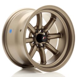 Janta aliaj 15'' JR Wheels JR19 15x9 ET-13 4x100/114 Matt Bronze