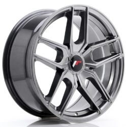 Janta aliaj 18" JR Wheels JR25 18x8,5 ET20-40 5H BLANK Hyper Black