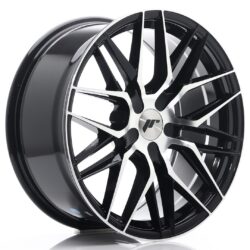 Janta aliaj 18" JR Wheels JR28 18x8,5 ET20-40 5H BLANK Gloss Black Machined Face
