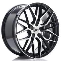 Janta aliaj 19'' JR Wheels JR28 19x8,5 ET40 5x114,3 Gloss Black Machined