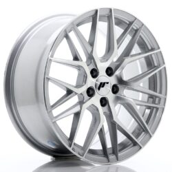 Janta aliaj 17" JR Wheels JR28 17x8 ET35 5x100 Silver Machined Face