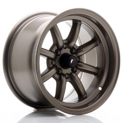 Janta aliaj 14" JR Wheels JR19 14x8 ET-13 4x100/114 Matt Bronze