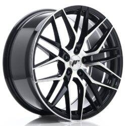 Janta aliaj 19'' JR Wheels JR28 19x8,5 ET40 5x112 Gloss Black Machined Face