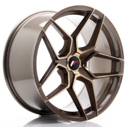 Janta aliaj 20" JR Wheels JR34 20x10 ET20-40 5H BLANK Platinum Bronze