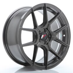 Janta aliaj 17" JR Wheels JR30 17x8 ET40 5x100 Hyper Gray