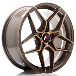 Janta aliaj 18" JR Wheels JR34 18x8 ET42 5x112 Platinum Bronze