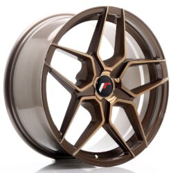Janta aliaj 18" JR Wheels JR34 18x8 ET20-42 5H BLANK Platinum Bronze