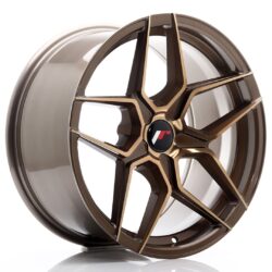 Janta aliaj 18" JR Wheels JR34 18x9 ET20-42 5H BLANK Platinum Bronze