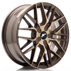 Janta aliaj 17" JR Wheels JR28 17x7 ET20-45 BLANK Platinum Bronze