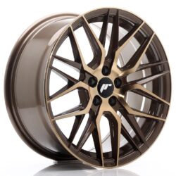 Janta aliaj 17" JR Wheels JR28 17x8 ET35 5x100 Platinum Bronze