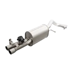 Toba sport REMUS sistem Cat-Back pentru VW Polo 5 6R Resonated | 2x 84mm Street Race Black Chrome Tips