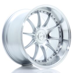Janta aliaj 19'' JR Wheels JR41 19x11 ET12-25 5H BLANK Silver Machined Face
