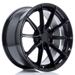 Janta aliaj 17" JR Wheels JR37 17x8 ET20-40 5H BLANK Gloss Black