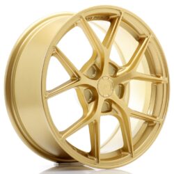 Janta aliaj 17" JR Wheels SL01 17x7 ET20-40 5H BLANK Gold