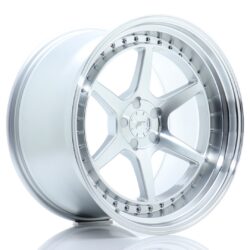 Janta aliaj 19'' JR Wheels JR43 19x11 ET0-25 5H BLANK Silver Machined Face