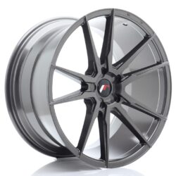 Janta aliaj 21" JR Wheels JR21 21x11 ET15-55 5H BLANK Hyper Gray