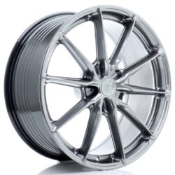 Janta aliaj 21" JR Wheels JR37 21x9 ET25 5x112 Hyper Black
