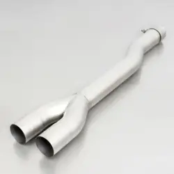 Alternative view of Toba sport REMUS sistem Cat-Back pentru FORD Mustang VI S550 Racing Non-Resonated | 2x 100mm Titanium Black Tips