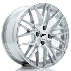 Janta aliaj 16" JR Wheels JR28 16x7 ET25 4x100 Silver Machined Face