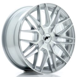 Janta aliaj 16" JR Wheels JR28 16x7 ET20-40 BLANK Silver Machined Face