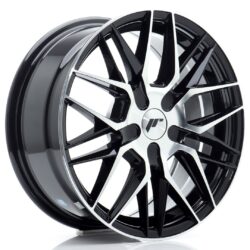 Janta aliaj 16" JR Wheels JR28 16x7 ET20-40 BLANK Gloss Black Machined Face
