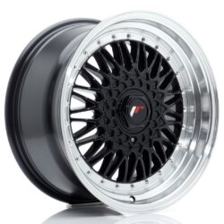 Janta aliaj 17" JR Wheels JR9 17x8,5 ET20 4x100/108 Gloss Black w/ Machined Lip