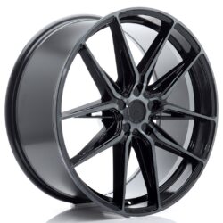 Janta aliaj 21" JR Wheels JR44 21x9 ET20-40 5H BLANK Black Machined w/ Tinted Face