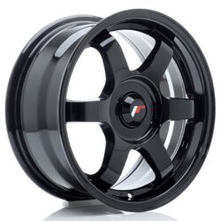 Janta aliaj 15'' JR Wheels JR3 15x7 ET25-42 BLANK Gloss Black