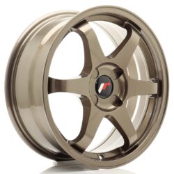 Janta aliaj 17" JR Wheels JR3 17x7 ET20-42 4H BLANK Bronze
