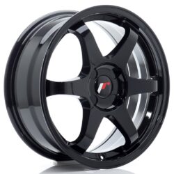 Janta aliaj 17" JR Wheels JR3 17x7 ET20-42 4H BLANK Gloss Black