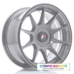 Janta aliaj 15" JR Wheels JR11 15x7 ET20-30 BLANK Custom Finish