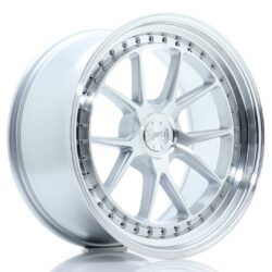 Janta aliaj 19'' JR Wheels JR39 19x10 ET15-40 5H BLANK Silver Machined Face