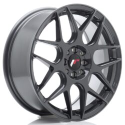 Janta aliaj 17" JR Wheels JR18 17x7 ET40 4x100/108 Hyper Gray