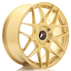 Janta aliaj 17" JR Wheels JR18 17x7 ET20-40 4H BLANK Gold