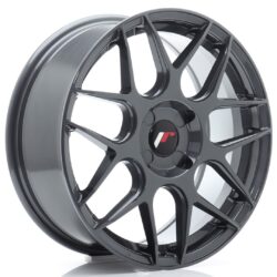 Janta aliaj 17" JR Wheels JR18 17x7 ET20-40 4H BLANK Hyper Gray