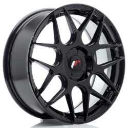 Janta aliaj 17" JR Wheels JR18 17x7 ET20-40 5H BLANK Gloss Black