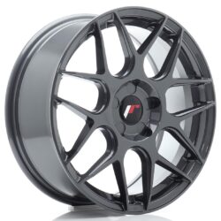 Janta aliaj 17" JR Wheels JR18 17x7 ET20-40 5H BLANK Hyper Gray