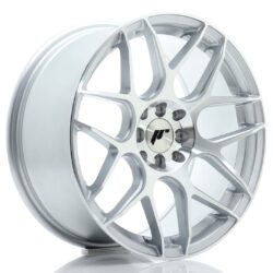 Janta aliaj 17" JR Wheels JR18 17x8 ET35 4x100/114 Silver Machined Face