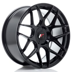 Janta aliaj 17" JR Wheels JR18 17x8 ET20-35 5H BLANK Gloss Black