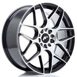 Janta aliaj 18" JR Wheels JR18 18x7,5 ET40 5x112/114 Black Machined Face