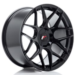 Janta aliaj 18" JR Wheels JR18 18x9,5 ET20-43 BLANK Gloss Black