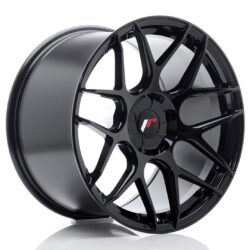 Janta aliaj 18" JR Wheels JR18 18x10,5 ET0-25 5H BLANK Gloss Black