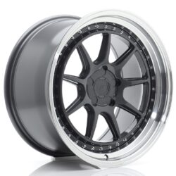 Janta aliaj 18" JR Wheels JR47 18x9,5 ET15-35 5H BLANK Hyper Gray w/ Machined Lip