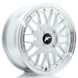 Janta aliaj 16" JR Wheels JR23 16x7 ET20-45 4H BLANK Hyper Silver w/ Machined Lip