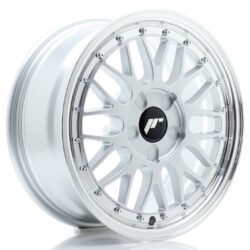 Janta aliaj 16" JR Wheels JR23 16x7 ET20-45 5H BLANK Hyper Silver w/ Machined Lip