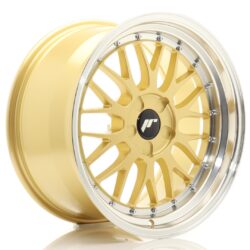 Janta aliaj 18" JR Wheels JR23 18x9,5 ET20-48 5H BLANK Gold w/ Machined Lip